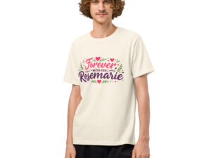 Forever with you, Rosemarie Unisex Oversized T-shirt